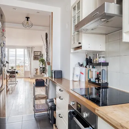60m2 With Balcony For 4, Eifel Tower View From