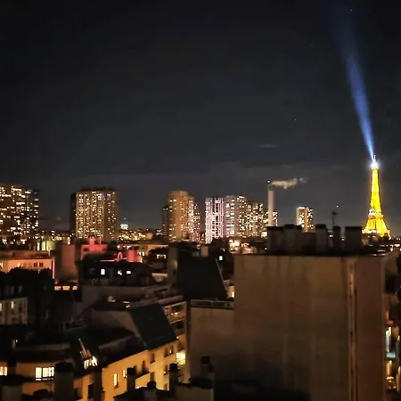 60m2 With Balcony For 4, Eifel Tower View From